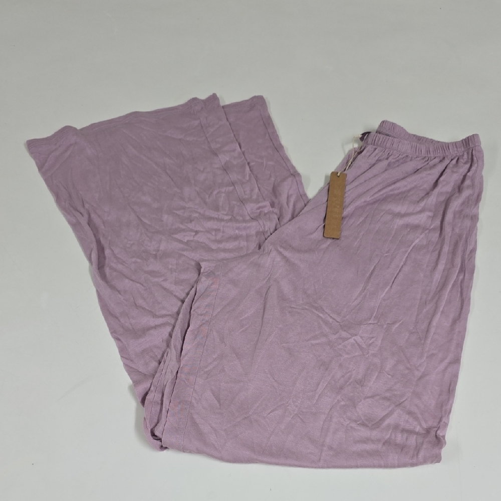 Skims Lavender Soft Wide-Leg Pants